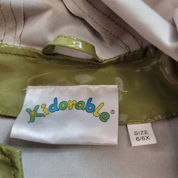 Kidorable dinosaur raincoat and hanger 6/6x - Picture 6 of 7
